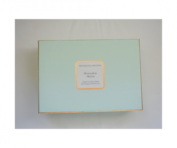Diffuser_candle set honey dew melon box | Nancy Design