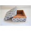 Trinket box grey open | Nancy Design